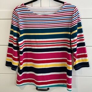Women’s Talbots petites knit top
Size L petite